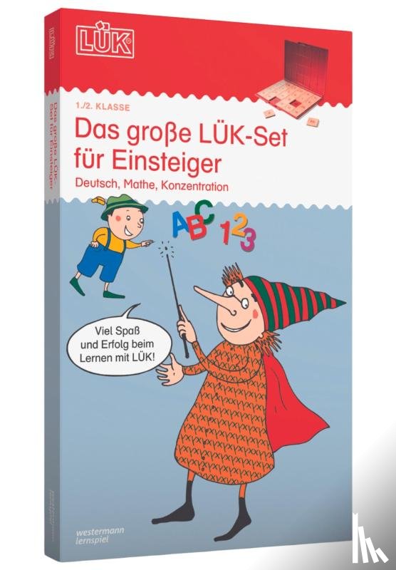  - Das große LÜK-Set für Einsteiger: Deutsch, Mathe, Konzentration für Klasse 1 und 2