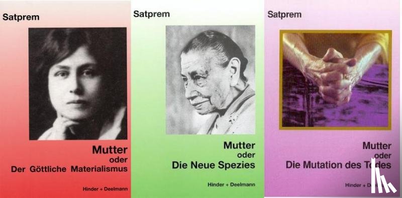 Satprem - Mutter in 3 Bänden