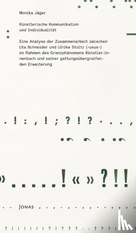 Jäger, Monika - Künstlerische Kommunikation und Individualität