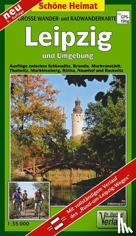  - Wander- und Radwanderkarte Leipzig und Umgebung