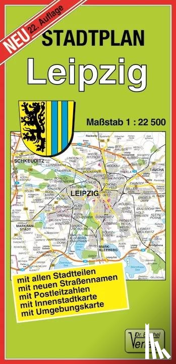  - Stadtplan Leipzig 1 : 22 500