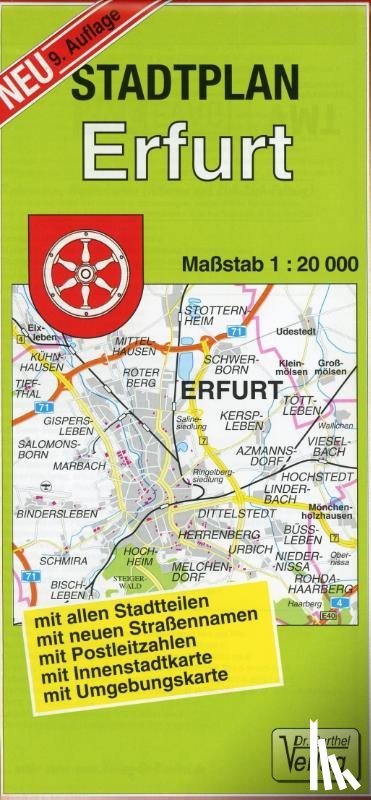  - Stadtplan Erfurt