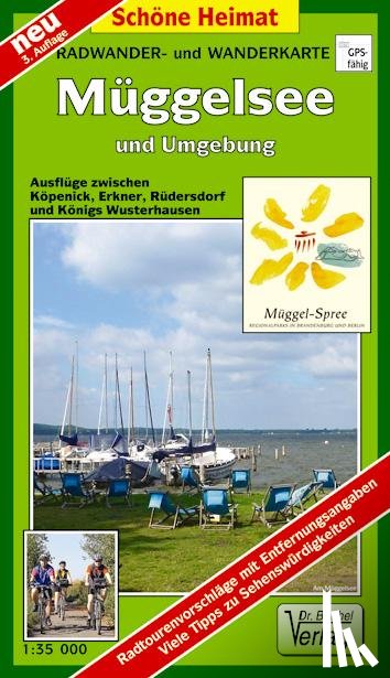  - Radwander- und Wanderkarte Müggelsee und Umgebung 1 : 35 000