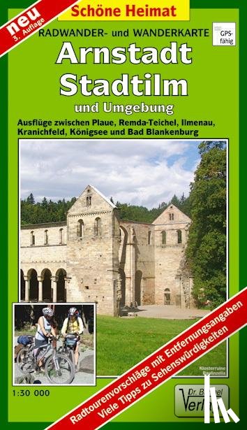  - Radwander- und Wanderkarte Arnstadt, Stadtilm und Umgebung