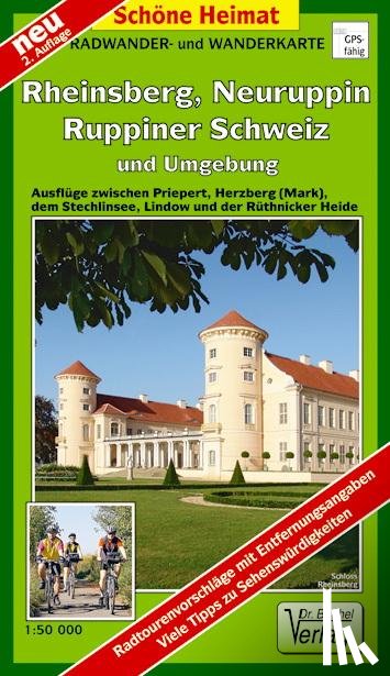  - Radwander- und Wanderkarte Rheinsberg, Neuruppin, Ruppiner Schweiz und Umgebung