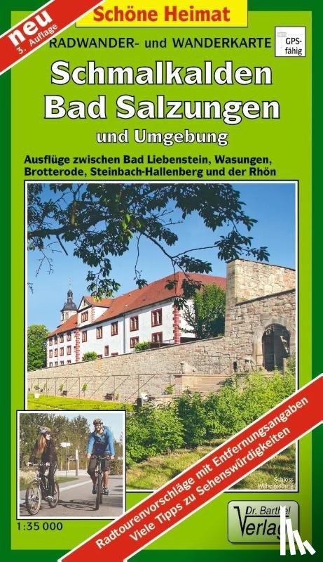  - Schmalkalden, Bad Salzungen und Umgebung 1 : 35 000 Radwander- und Wanderkarte