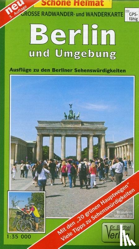  - Berlin und Umgebung 1 : 35 000. Große Radwander- und Wanderkar