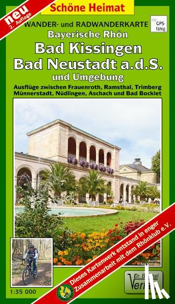 - Rhön, Bad Kissingen, Bad Neustadt a.d.S. und Umgebung 1 : 35 000 Radwander- und Wanderkarte