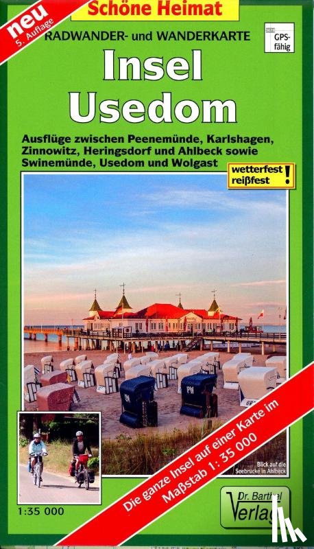  - Radwander- und Wanderkarte Insel Usedom