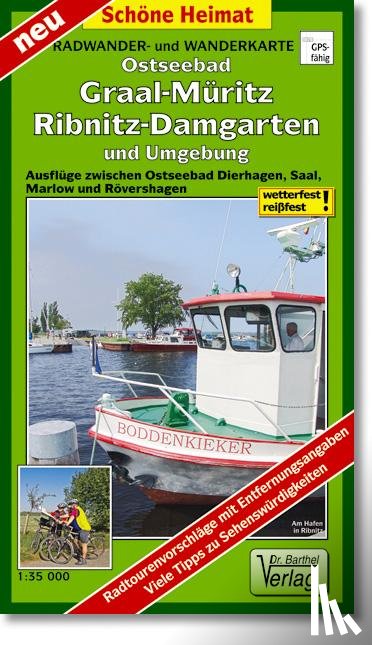  - Ostseebad Graal-Müritz, Ribnitz-Damgarten und Umgebung Radwander- und Wanderkarte 1 : 35 000