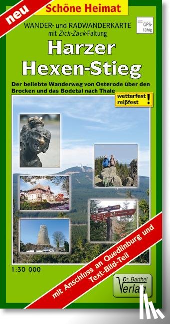 - Harzer-Hexen-Stieg Radwander- und Wanderkarte 1 : 30 000