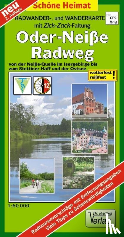 Verlag Barthel - Radwander- und Wanderkarte Oder-Neiße-Radweg