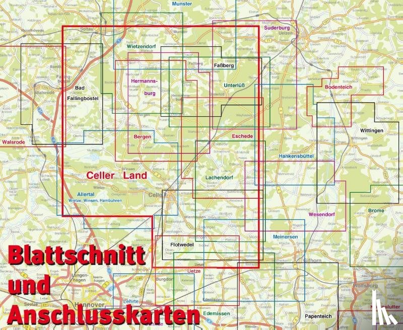  - Celler Land und "Oberes Örtzetal" 1 : 60 000