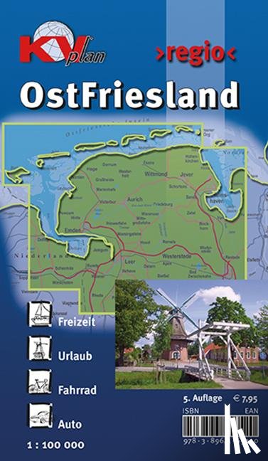  - OstFriesland 1 : 100 000