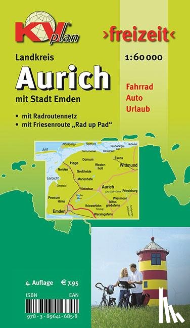  - Aurich Landkreis mit Stadt Emden 1 : 60 000