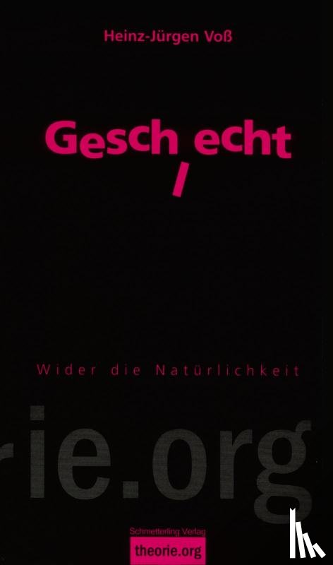 Voß, Heinz-Jürgen - Geschlecht