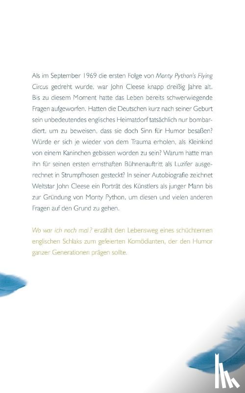 Cleese, John - Wo war ich noch mal?