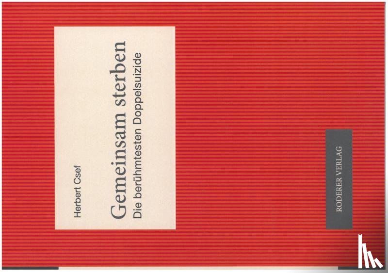 Csef, Herbert - Gemeinsam sterben