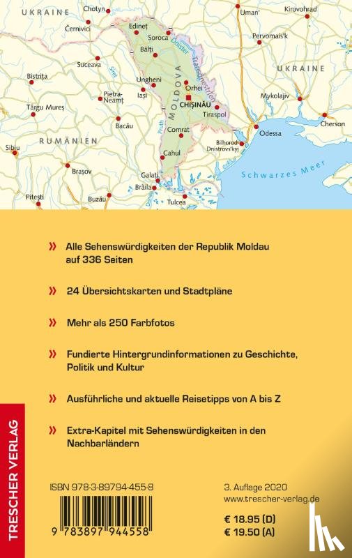 Monzer, Frieder, Ulrichs, Timo - Reiseführer Moldova