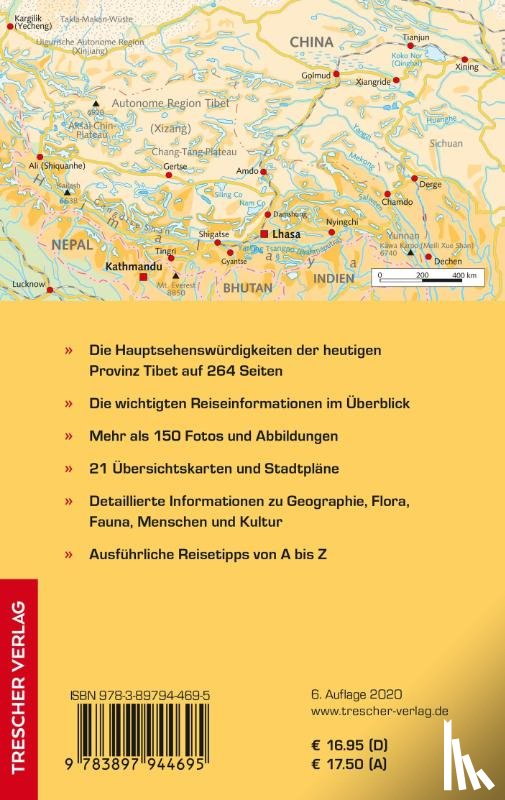 Heßberg, Andreas von, Schulze, Waltraud - Reiseführer Tibet