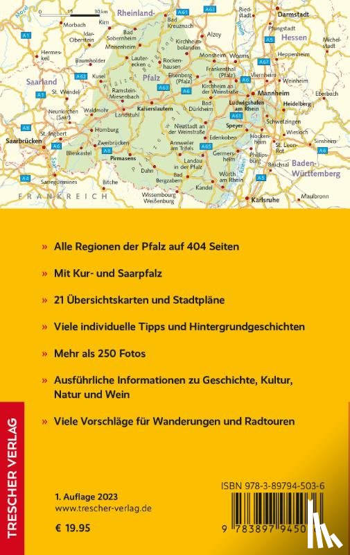 Schenk, Günter - TRESCHER Reiseführer Pfalz