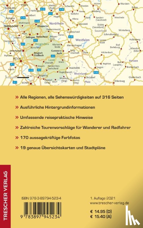 Leiverkus, Peggy - TRESCHER Reiseführer Bergisches Land