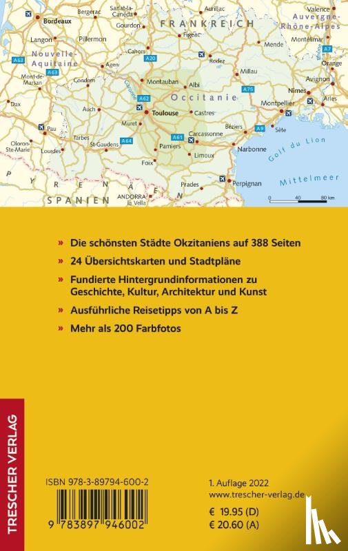Bentheimer, Heike - TRESCHER Reiseführer Toulouse, Albi, Carcassonne