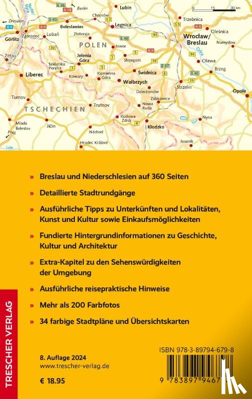 Klöppel, Klaus - TRESCHER Reiseführer Breslau und Niederschlesien