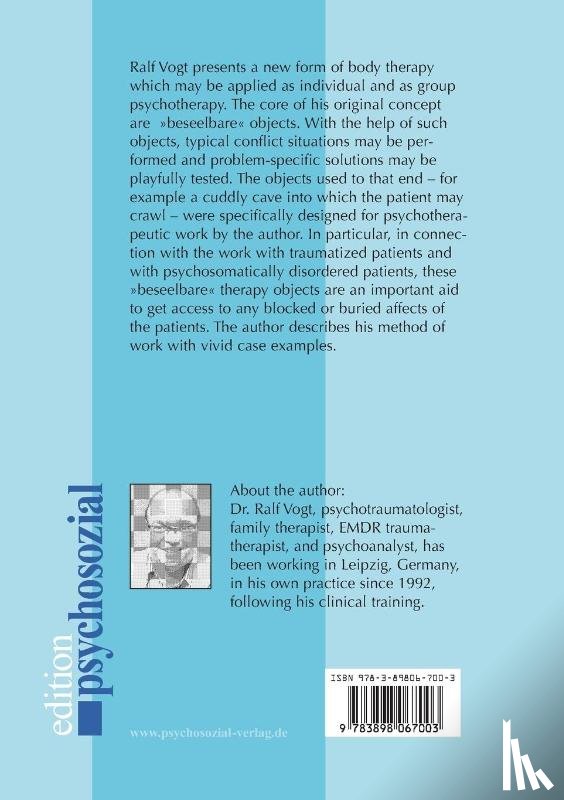 Vogt, Ralf - Beseelbare Therapy Objects