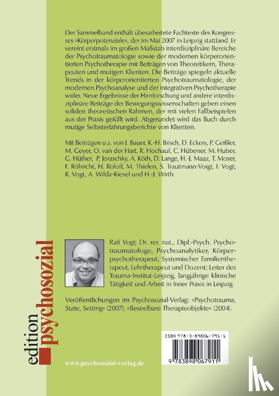  - Korperpotenziale in Der Traumaorientierten Psychotherapie