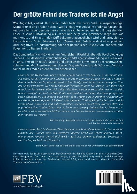 Welz, Norman - Tradingpsychologie - So denken und handeln die Profis