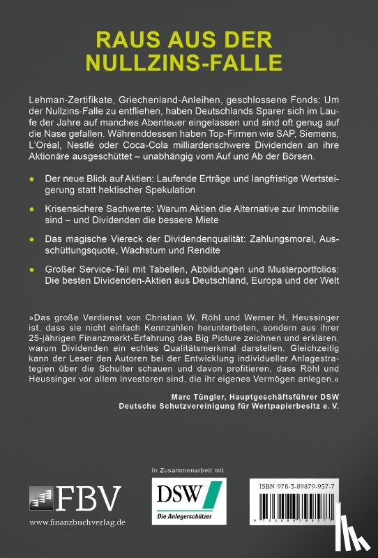 Heussinger, Werner H., Röhl, Christian W. - Cool bleiben und Dividenden kassieren