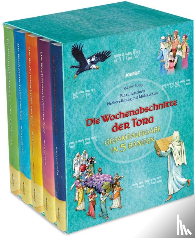 Zakon, Nachman - Die Wochenabschnitte der Tora. Gesamtausgabe in 5 Bänden