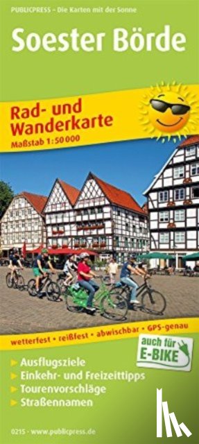  - Soester Boerde, cycling and hiking map 1:50,000