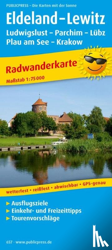  - Eldeland - Lewitz, Radkarte 1:75.000