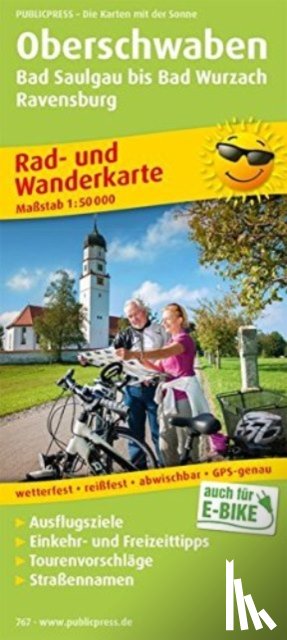 - Oberschwaben, Bad Saulgau bis Bad Wurzach, Ravensburg 1 : 50 000
