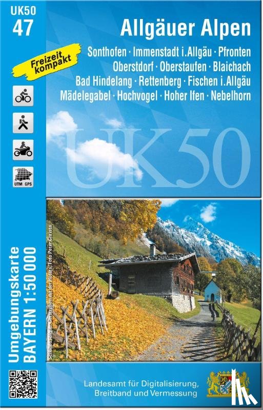  - Allgäuer Alpen 1:50 000 (UK50-47)