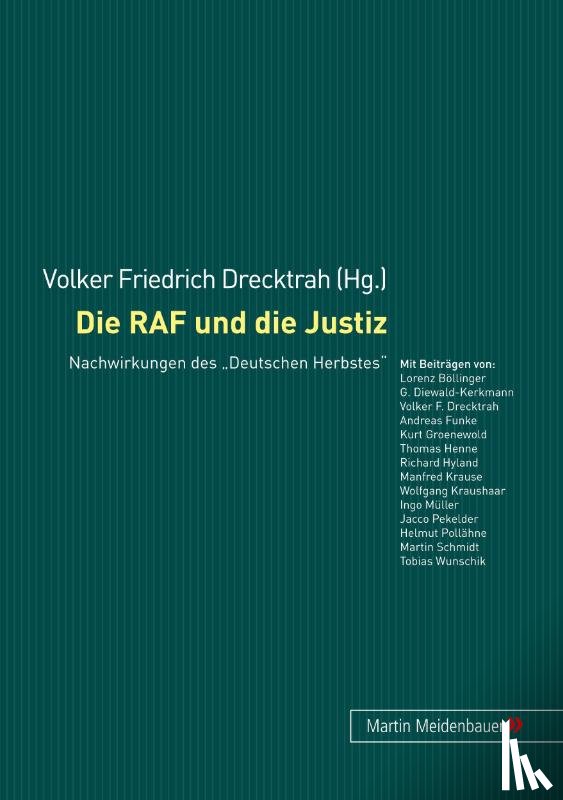  - Die RAF Und Die Justiz