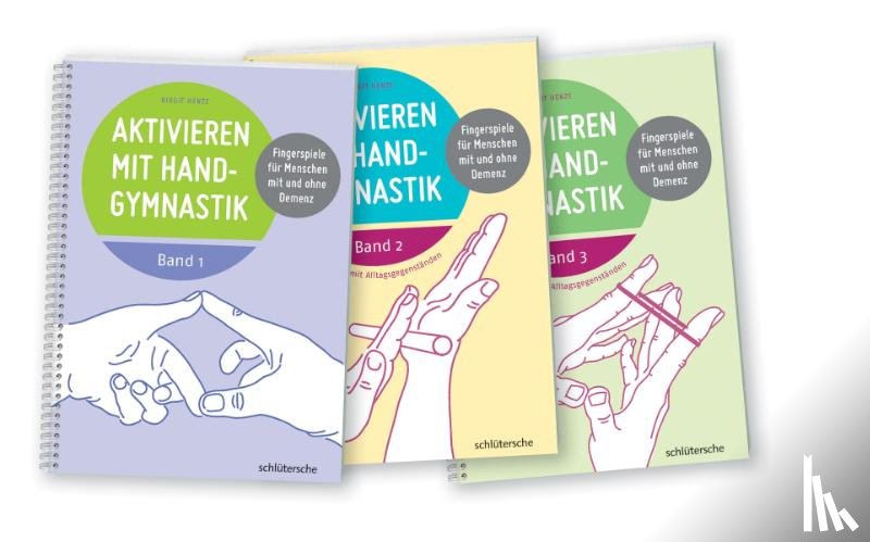 Henze, Birgit - Aktivieren mit Handgymnastik , 3 Bde. im Set