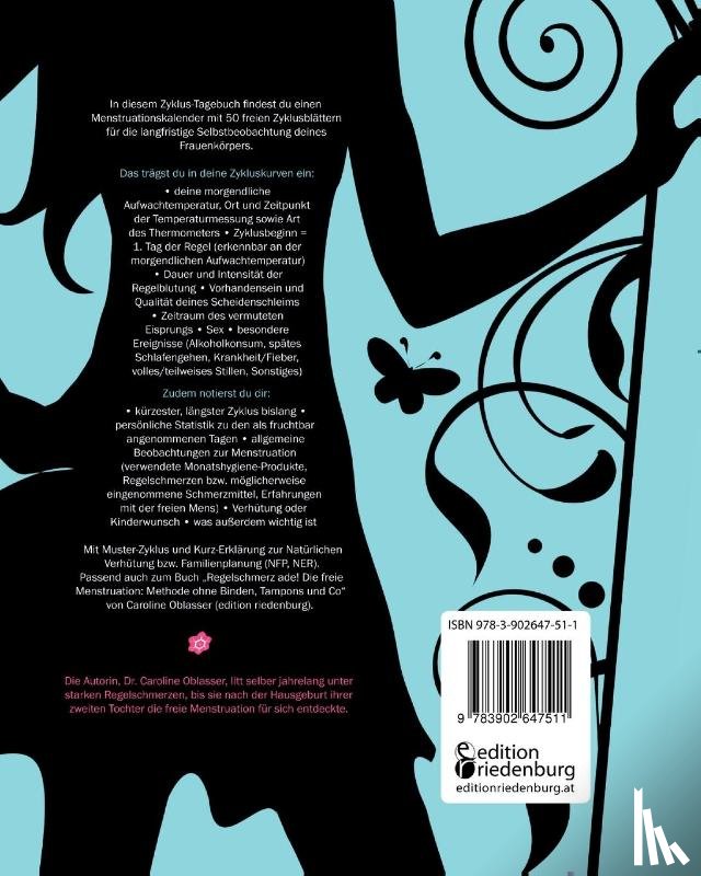 Oblasser, Caroline - Alle meine Tage - Menstruationskalender