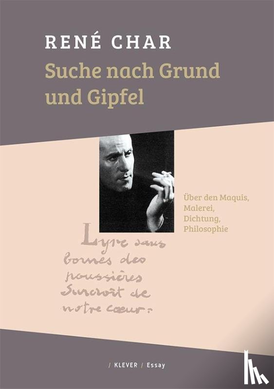 René, Char - Suche nach Grund und Gipfel