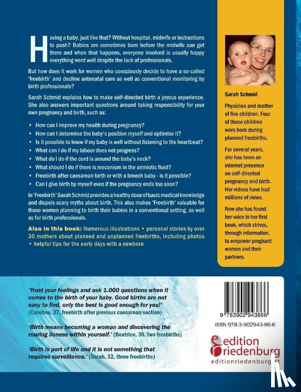 Schmid, Sarah - Freebirth - Self-Directed Pregnancy and Birth