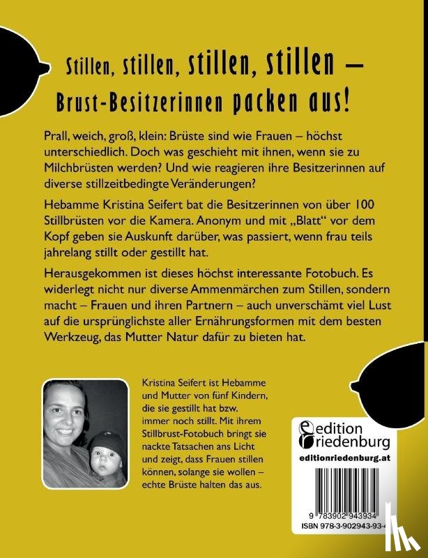 Seifert, Kristina - Stillbruste - 100 x Mamas Milchbar im Portrait (Das ganz besondere Fotobuch)
