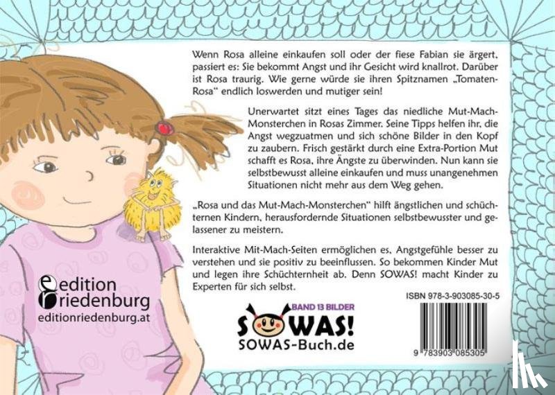 Eder, Sigrun, Heine, Hannah-Marie, Brandl Benetseder, Birgit - Rosa und das Mut-Mach-Monsterchen
