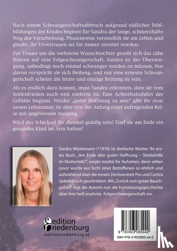 Wiedemann, Sandra - Zuruck zum guten Bauchgefuhl - Folgewunder als Seelenretter?