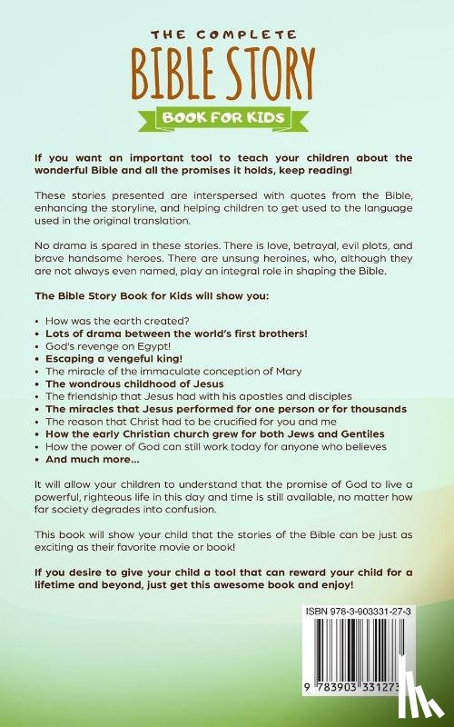 Jones, Karen - The Complete Bible Story Book For Kids