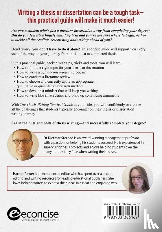 Sternad D - The Thesis Writing Survival Guide