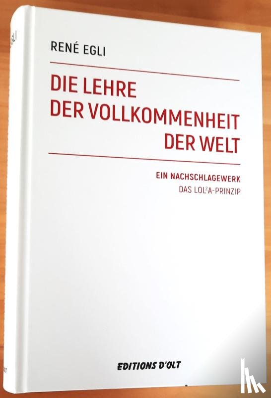 Egli, René - Die Lehre der Vollkommenheit der Welt