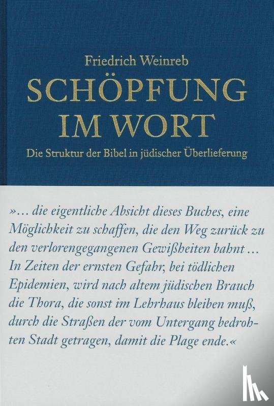 Weinreb, Friedrich - Schöpfung im Wort