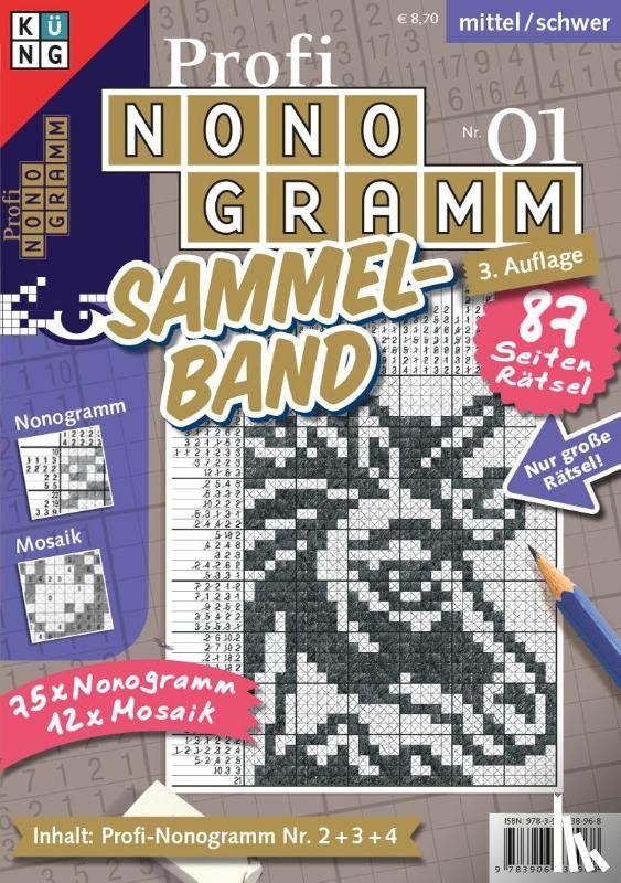  - Profi-Nonogramm 3er-Band Nr. 01
